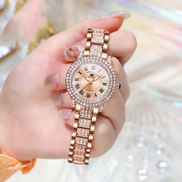 Trend Diamond Fashion Ladies Watch Women's Watch - Image 2