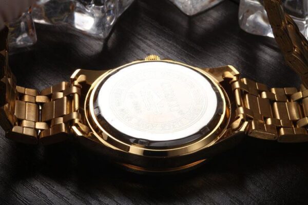 Luxury Brand Man Gold Dress Watches Stainless Steel - Image 8