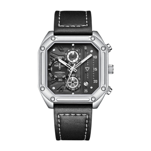 Men's Multi-functional Square Quartz Watch - Image 6