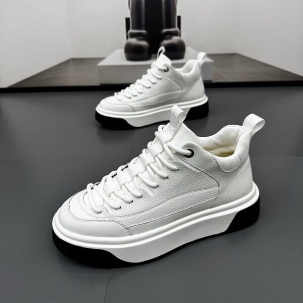 Sports And Leisure Men's Versatile Thick Bottom Hight Increasing Board Shoes