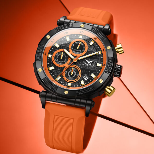 Fashion New Multi-functional Quartz Tape Watch Waterproof - Image 10