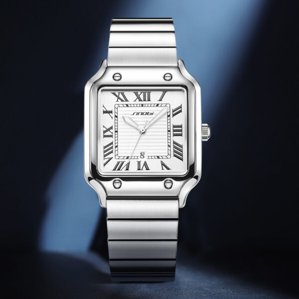Men's Classic Roman Luminous Waterproof Steel Watch - Image 10