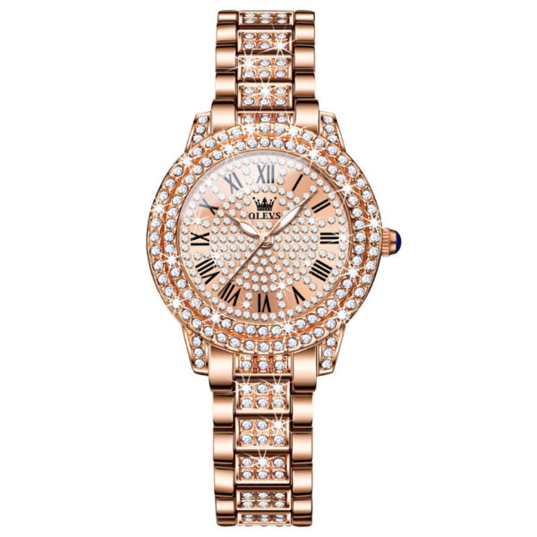 Trend Diamond Fashion Ladies Watch Women's Watch - Image 5