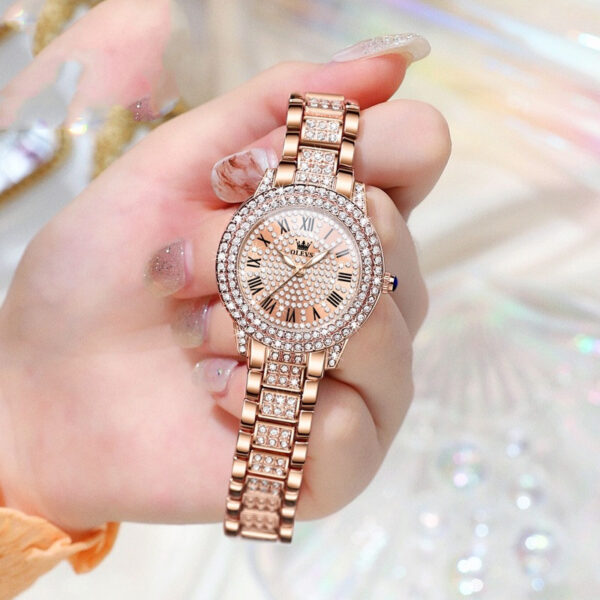 Trend Diamond Fashion Ladies Watch Women's Watch - Image 3