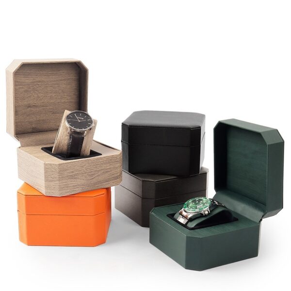 Pu Leather Men's Watch Storage Box - Image 4